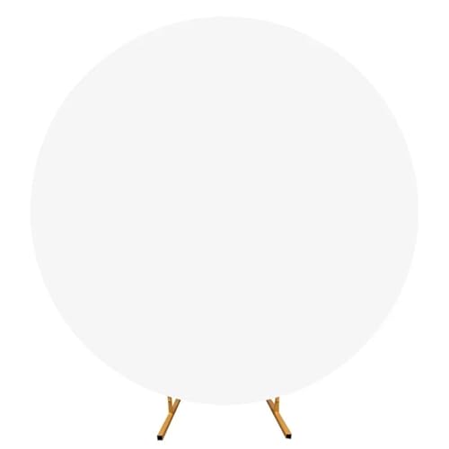 Hochzeitsbogen-Abdeckung Runde Hochzeitsbogenabdeckung, angepasste Hochzeitsbogenständerabdeckung, runde obere Bogenkulisse for Geburtstagsfeier, Zeremonie, Bankettdekoration(White without stand,7.2FT Hochzeitsbogen-Abdeckung Runde Hochzeitsbogenabdeckung, angepasste Hochzeitsbogenständerabdeckung, runde obere Bogenkulisse for Geburtstagsfeier, Zeremonie, Bankettdekoration(White without stand,7.2FT von SynapSYA