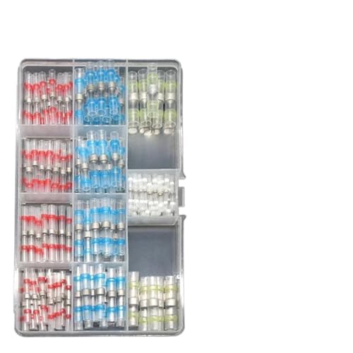 Schrumpf-Lötverbinder 50~500 Stück Lötversiegelungs-Drahtverbinder 3:1 Schrumpfschlauch-Elektrokabelklemmen Stoßverbinder(150pcs with box) von SynapSYA