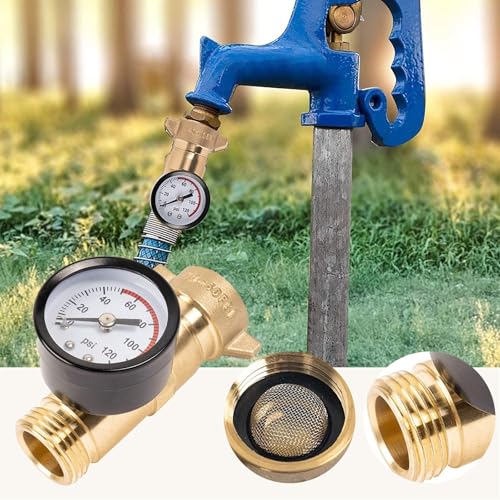 SynapSYA Druckminderer Wasser Tragbare Camper-Druckregler mit Filtersieb PRV High-Flow-Wasserdruckreglerventile for RV-Zubehör Camper Wasserdruckminderer SynapSYA Druckminderer Wasser Tragbare Camper-Druckregler mit Filtersieb PRV High-Flow-Wasserdruckreglerventile for RV-Zubehör Camper Wasserdruckminderer von SynapSYA