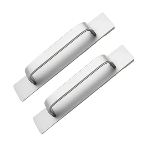 SynapSYA Schrankgriffe 10PCS Selbstklebende Schrank Griff Aluminium Schublade Push Pull(Blue style2) von SynapSYA