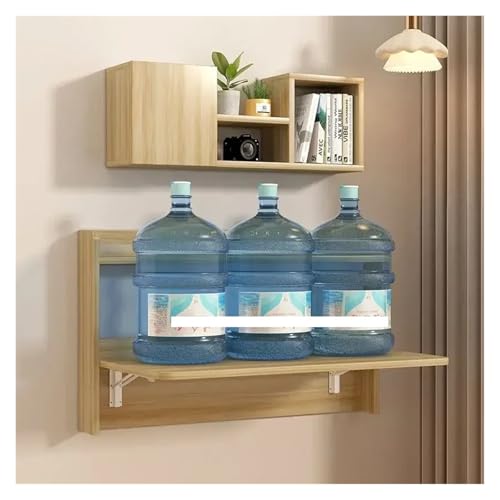 SynapSYA Schwebender Schreibtisch Schlafzimmer Lesen Computer Schreibtische Gaming Tisch Faltbare Büro Computer Schreibtische Studie Klapp Ecke Mesa para Computador Möbel(80x46x60cm C) von SynapSYA