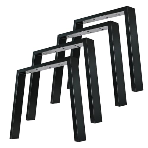 SynapSYA Tischbeine Metall 4 Tischbeine aus Metall, robuste Möbelbeine in U-Form, Couchtischbeine for DIY-Möbel SynapSYA Tischbeine Metall 4 Tischbeine aus Metall, robuste Möbelbeine in U-Form, Couchtischbeine for DIY-Möbel von SynapSYA