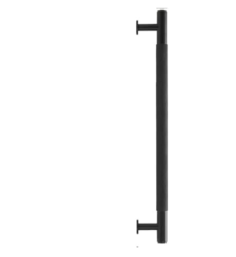 SynapSYA Türknopf Duschtürgriff Messing Gerändelt Tür Griffe Doppel Holz Dusche Zimmer Einseitig Seite Matt Gold Schwarz Zieht(P1-QBCF-8XL) von SynapSYA