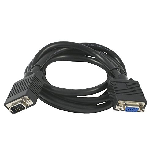 Synergy 21 S215297 VGA-Kabel, 15 m, VGA (D-Sub) schwarz – VGA-Kabel (15 m, VGA (D-Sub), VGA (D-Sub), männlich, weiblich, schwarz) von Synergy 21