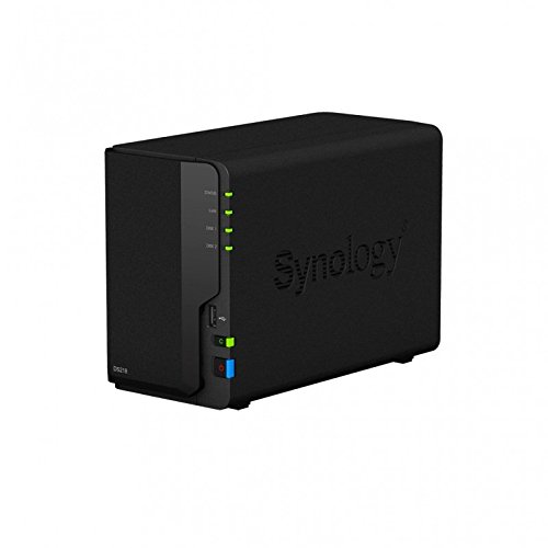 Synology DS218 2-Bay 8TB Bundle mit 2X 4TB IronWolf ST4000VN008 von Synology