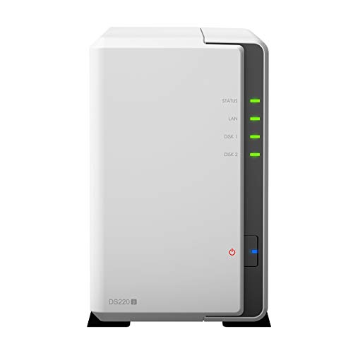 Synology DS220j 2-Bay 16TB Bundle mit 2X 8TB IronWolf ST8000VN0004 von Synology