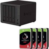 Synology DS923+ DiskStation  + 4x Seagate IronWolf® 8 TB Festplatte 32TB von Synology