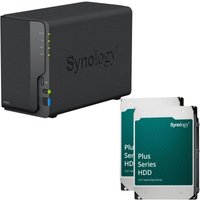 Synology DiskStation DS223 2 Einschübe NAS-Server Leergehäuse + 2x Synology Plus 3.5" SATA 6Gb/s Festplatte 12 TB (24TB) von Synology