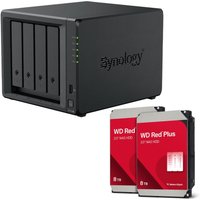 Synology DiskStation DS423+ 4 Einschübe NAS-Server Leergehäuse + 16TB WD Red Plus SATA 3.5" HDD (2x 8TB) von Synology
