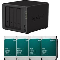 Synology DiskStation DS923+ 4 Einschübe NAS-Server Leergehäuse + 4x Synology Plus 3.5" SATA 6Gb/s Festplatte 12 TB (4x 1 von Synology