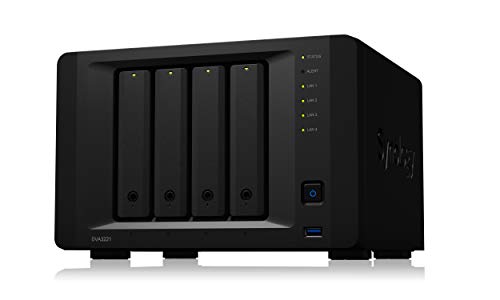 Synology 4 Bay DVA Deep Learning Videoanalyse DVA3221 (Diskless) von Synology