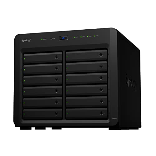 Synology DS2422+ 12-Bay Desktop-Modell, schwarz von Synology