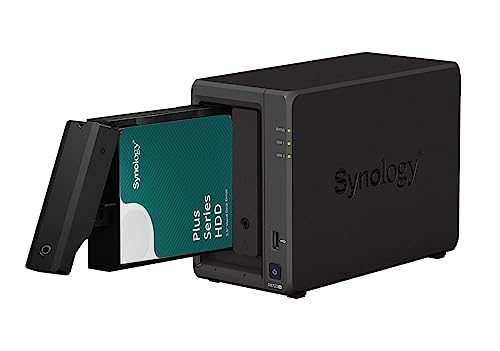 Synology DS723+ 6GB NAS 16TB (2X 8TB) HAT3300, montiert und getestet mit SE DSM installiert von Synology
