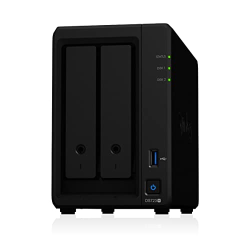 Synology DS723+ 6GB NAS 32TB (2X 16TB) HAT5300, montiert und getestet mit SE DSM installiert von Synology