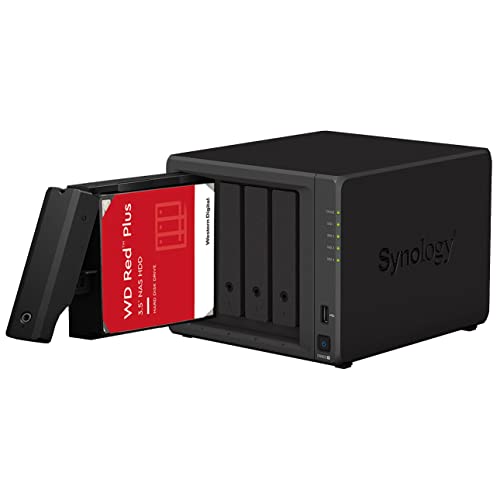 Synology DS923+ 4GB NAS 32TB (4X 8TB) WD Red+, montiert und getestet mit SE DSM installiert von Synology