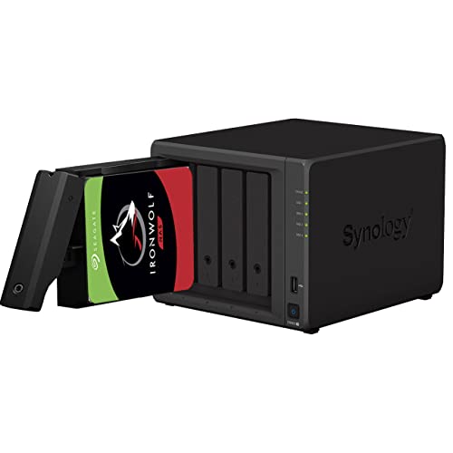 SYNOLOGY DS923+ 8GB NAS 12TB (4X 3TB) Seagate IronWolf, montiert und getestet mit SE DSM installiert von Synology