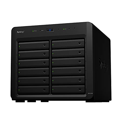 Synology DX1215II Festplattenerweiterungsgehäuse, schwarz von Synology