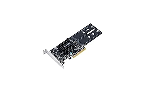 Synology M2D18 - Storage bay adapter - Expansion Slot to 2 x M.2 - M.2 Card - PCIe 2.0 x8 von Synology