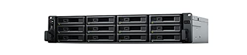 Synology RS3621RPXS 2U 12BAY 2.2GHz 6C 8GB DDR4 4X 1GBE 2X USB 3.2 RPS, schwarz von Synology
