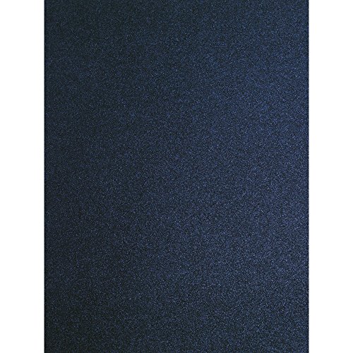 Syntego NavyKings Perlglanz Schimmer, Majestätische Doppelseitiger dekorativer Karton 290 g/m² x 10 Blatt (Blau) (Navy, A4) von Syntego