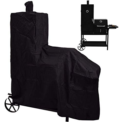 Abdeckplane AP-1000 Syntrox Germany Schutzhülle Regenplane Abdeckung Wetterschutzhülle für Smoker Bovini 2, Polyester von Syntrox Germany