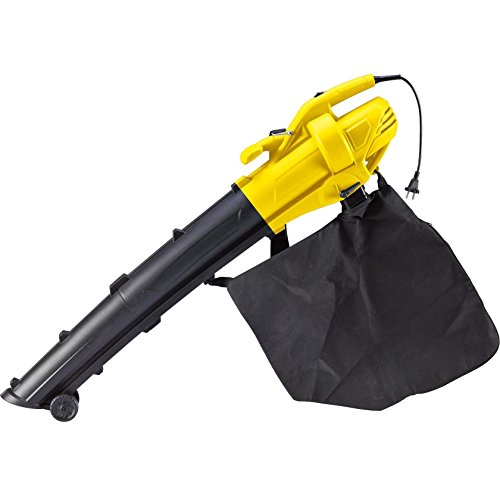Syntrox Germany 2600 Watt Compact 3 in 1 Laubsauger Laubbläser Häcksler mit Fangsack von Syntrox Germany