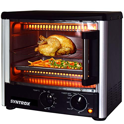 Syntrox Germany Back Chef 14 Liter Mini Stand Backofen Miniofen Minibackofen Pizzaofen von Syntrox Germany