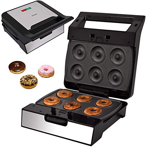 Syntrox Germany Donutmaker MM-1400W mit herausnehmbaren Backplatten von Syntrox Germany