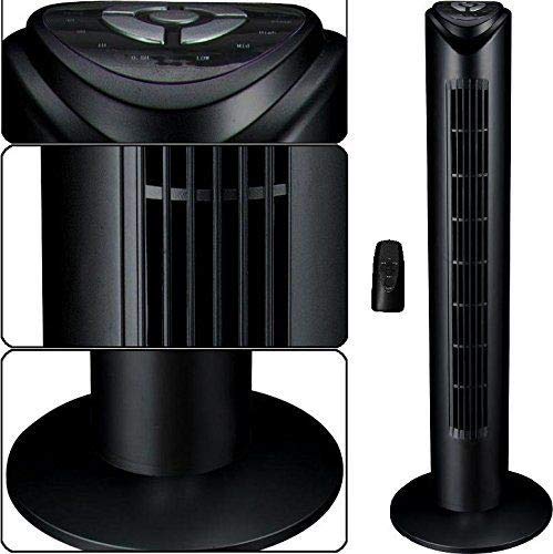 Syntrox Germany Turmventilator Tower Ventilator mit Fernbedienung, 7,5 Stunden Timer und Oszillation von Syntrox Germany