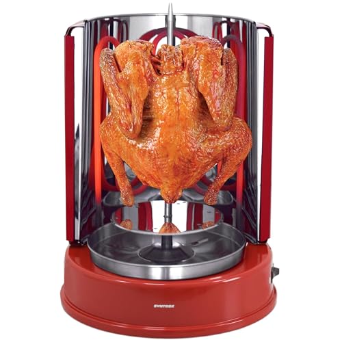 Syntrox Hähnchengriller Aragon | Döner Grill für Zuhause | Gyrosgrill | Rotisserie, für Zuhause, 1400W, inklusive Zubehör, Multifunktionsgrill Syntrox Hähnchengriller Aragon | Döner Grill für Zuhause | Gyrosgrill | Rotisserie, für Zuhause, 1400W, inklusive Zubehör, Multifunktionsgrill von Syntrox Germany