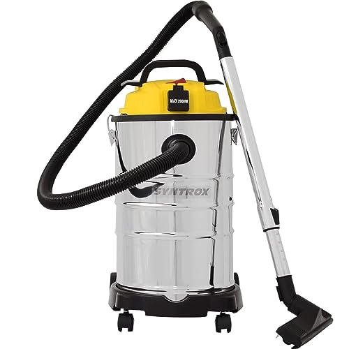 Syntrox Nass- und Trockensauger Blizar, Multifunktions-Staubsauger, Gebläsefunktion, 1200Watt/2000Watt, 30 Liter Tank, für Haushalt, Garage & Auto von Syntrox Germany