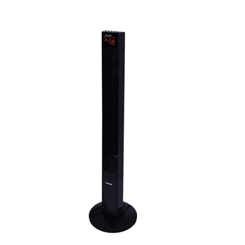 Syntrox Säulenventilator Triforia | Turmventilator | Tower Fan | Turm Tower, mit Fernbedienung, leiser Ventilator, schwarz, 50 Watt, für Zuhause, Elektronisch Syntrox Säulenventilator Triforia | Turmventilator | Tower Fan | Turm Tower, mit Fernbedienung, leiser Ventilator, schwarz, 50 Watt, für Zuhause, Elektronisch von Syntrox Germany
