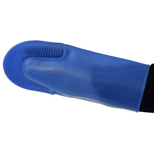 Syntrox Silikonhandschuh Hitzefester Handschuh Hitzebeständig bis 300°C von Syntrox Germany
