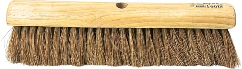 Synx Tools Besen lose 50cm Hallenbesen - Kokoshaar - Weiche Borsten - Ohne Stiel - Innenbesen - Koko-Besen von Synx Tools