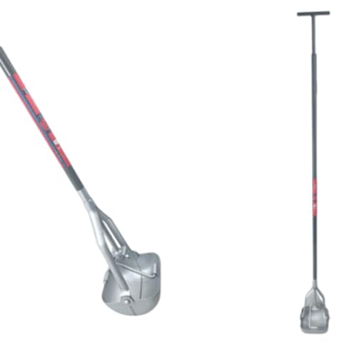 Synx Tools Kanalisationsschaufel Brunnenschaufel Quadratisch, 15 cm - Abwasserschaufel - Siebschaufel Gesamtlänge 153 cm von Synx Tools