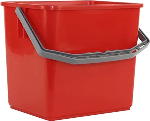 Synx Tools Eimer Werkwagen Reinigung Rot 6 Liter von Synx Tools