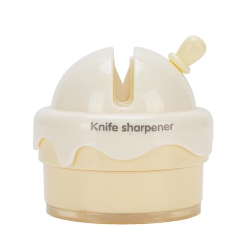 Cutter Grinder Miniatur-Saugbecher -scherenschärfer, leichte und tragbare Schneidschleifer mit Starker Saugbecher, Schnelles Schleifen für stabile und einfache Verwendung in der Küche von Syrisora
