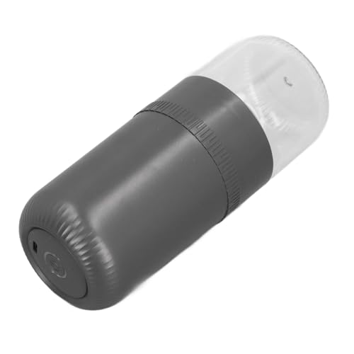 Syrisora Elektrische Kaffeebohnenscheibe 26000 U/Min Tragbar 90 Ml Schleifkammer USB -Wiederaufladbares One Touch Coffee Ground für Kräuter Babynahrung Kaffeemühle und Gewürzmühle (Grau) von Syrisora