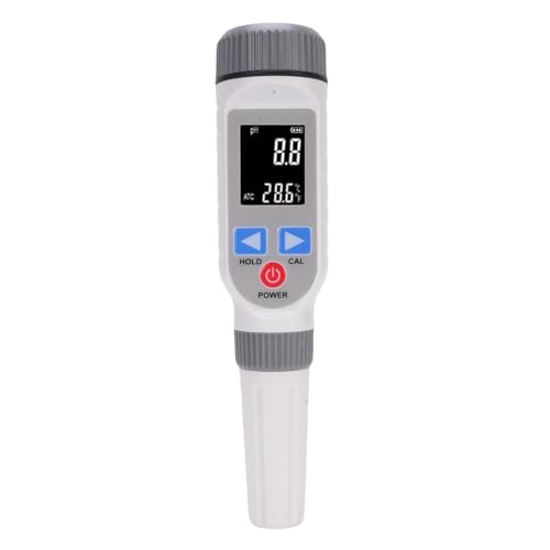Syrisora PH -Messgerät, Negativer Farb -LCD -Bildschirm Rot Weiße Farbe 0,05 Genauigkeit Tragbarer Temperatur -PH -Teststift, PH -Wasserqualitätstester Syrisora PH -Messgerät, Negativer Farb -LCD -Bildschirm Rot Weiße Farbe 0,05 Genauigkeit Tragbarer Temperatur -PH -Teststift, PH -Wasserqualitätstester von Syrisora