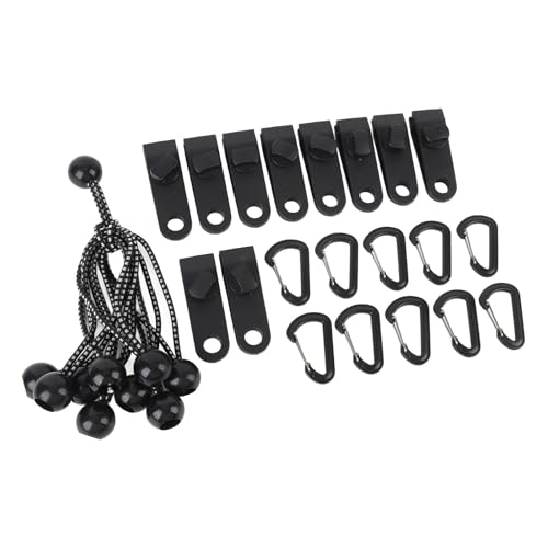 Syrisora Tarp -Klemmen Set Tarp Clips Set, 10 Set Outdoor -Zeltclips Set, Windschutzzeltbefestigungsmittel Clips Tarp Clamps Elastic Seilplastikschnalle Set für Camping -Wandern Syrisora Tarp -Klemmen Set Tarp Clips Set, 10 Set Outdoor -Zeltclips Set, Windschutzzeltbefestigungsmittel Clips Tarp Clamps Elastic Seilplastikschnalle Set für Camping -Wandern von Syrisora
