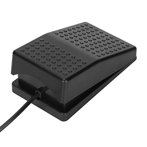 Syrisora ​​USB-Fußschalterpedal, Hohe Empfindlichkeit, Multifunktionales, Ergonomisches Einzelfußschalterpedal mit 2 M Kabel für Computer von Syrisora