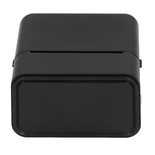 Thermo-Etikettendrucker BT 203 DPI, Tragbarer Mini-Etikettendrucker Datum, Zutatenname, Kleinunternehmen, Thermodrucker, Etikettendrucker (Schwarz) von Syrisora