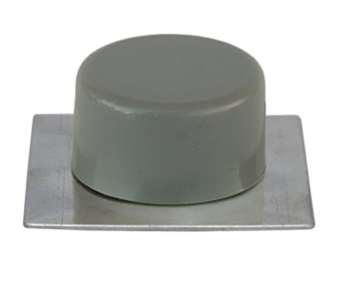 Sysfix 2311503 Türstopper, selbstklebend mit Basis aus Edelstahl, in Box mit 10 Stück, grau Sysfix 2311503 Türstopper, selbstklebend mit Basis aus Edelstahl, in Box mit 10 Stück, grau von Sysfix