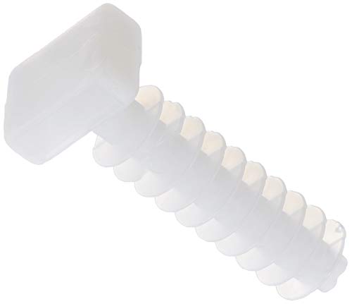 SYSFIX 3530801 – Pack von 100 Dübel Flansch TBR (Polyamid, 8 mm) schwarz von Sysfix