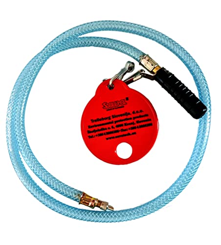 SAVA Absperrblase klein, Typ Plugy Z1 für DN 20-33 mm Rohre mit 1-5m Druckluftschlauch, Rohrverschluss, Rohrblase, Pipeplug (Plugy Z1 + 1 Meter Schlauch) von Syskan