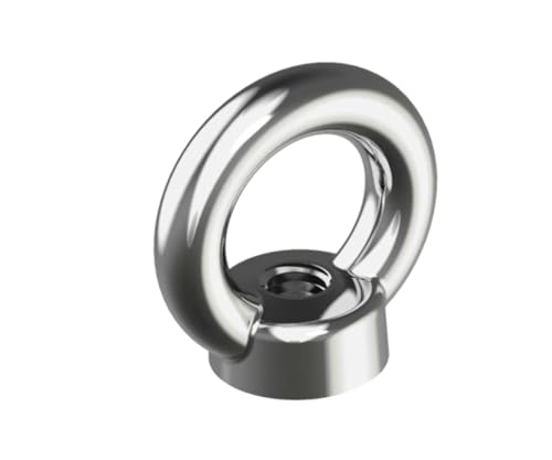 Ringmutter DIN582 Edelstahl M6 M8 M10 M12 M16 M20 M24 gegossen A2 Mutter Ring (M12) von Systafex