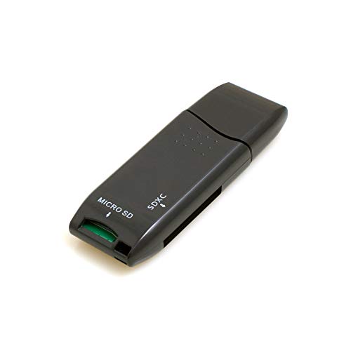 System-S 2-in-1 USB Typ A 3.0 zu Micro SD SDXC SDHC Kartenleser Adapter System-S 2-in-1 USB Typ A 3.0 zu Micro SD SDXC SDHC Kartenleser Adapter von System-S