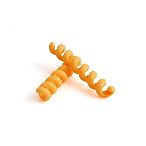 System-S Kabelbinder Kabelbündelschlauch Kabel Organizer, 2er-Set, Orange von System-S