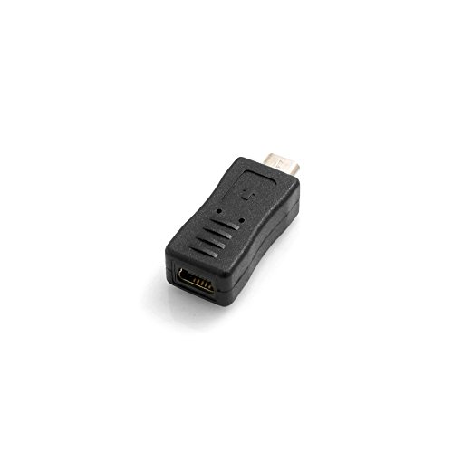 System-S Mini USB Eingang auf Micro USB Stecker Adapter Adapterstecker Converter von System-S