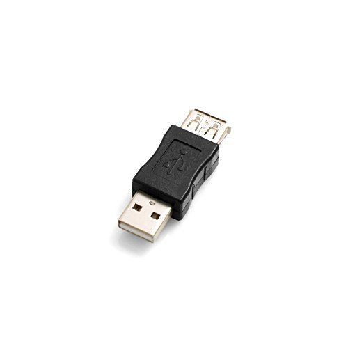 System-S USB Typ A Stecker auf USB Typ A Buchse Adapterkabel Adapterstecker Adapter von System-S